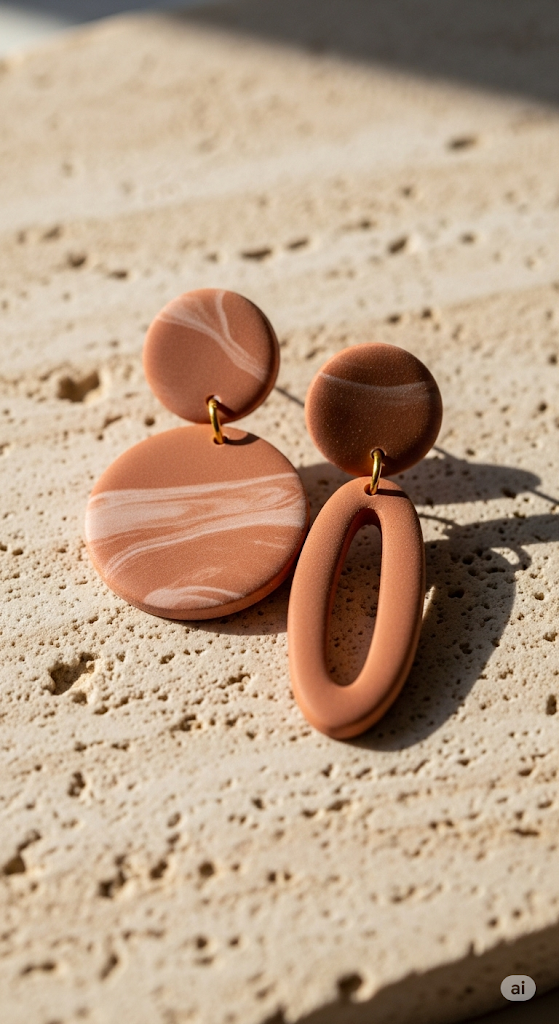 Pendientes Artesanales Clay & Flame